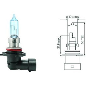 Glühlampe, Fernscheinwerfer für INFINITI von DIEDERICHS