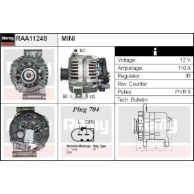 Køb Generator af DELCO REMY RAA11248 til den lave pris 1253,19 DKK