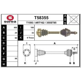 Antriebswelle T58355 von EAI günstig für 110,72 € online kaufen