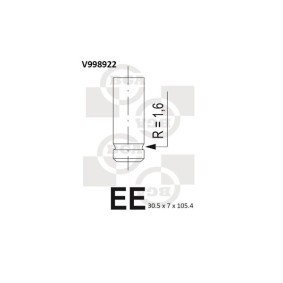 Einlaßventil V998922 von BGA günstig für 9,64 € online kaufen