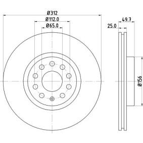 Bremsscheibe für CUPRA von MINTEX