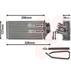 Wärmetauscher, Innenraumheizung 40006228 von VAN WEZEL günstig für 35,40 € online kaufen