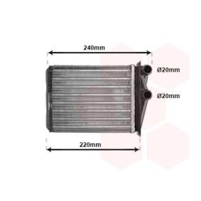Acquista Scambiatore calore per riscaldamento abitacolo da VAN WEZEL 43006380 a buon mercato per soli 32,69 €