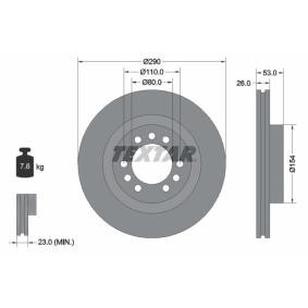 Bremsscheibe 93127200 von TEXTAR günstig für 61,38 € online kaufen