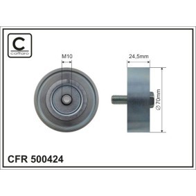 Umlenk- / Führungsrolle, Keilrippenriemen 500424 von CAFFARO günstig für 29,71 € online kaufen