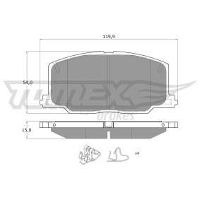 Compre Pastilhas de travão da TOMEX brakes TX 13-69 a um preço baixo por 18,75 €