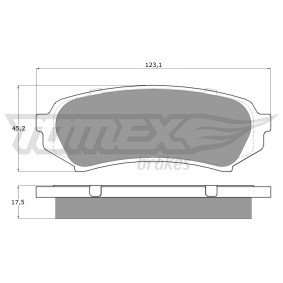 Compre Pastilhas de travão da TOMEX brakes TX 13-84 a um preço baixo por 21,03 €