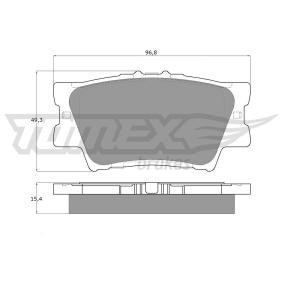 Compre Pastilhas de travão da TOMEX brakes TX 15-73 a um preço baixo por 28,19 €
