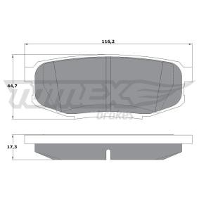 Compre Pastilhas de travão da TOMEX brakes TX 17-78 a um preço baixo por 22,21 €