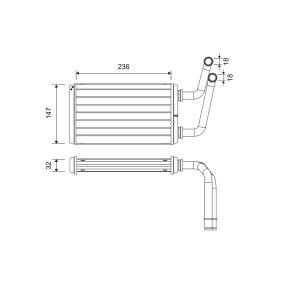 Acquista Scambiatore calore per riscaldamento abitacolo da VALEO 811528 a buon mercato per soli 93,54 €