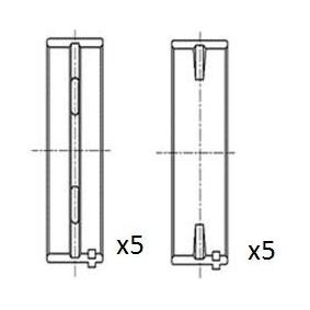 Kurbelwellenlager BM1026-010 von FAI AutoParts günstig für 30,18 € online kaufen