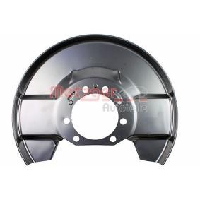 Compre Chapa deflectora, disco de travão da METZGER 6115170 a um preço baixo por 15,78 €