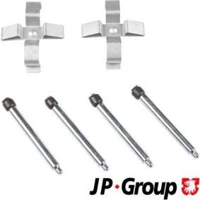 Compre Kit de acessórios, pastilhas de travão de JP GROUP online para Vectra (B) CC (J96) a preços moderados
