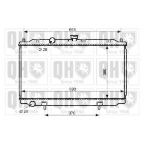 Acquista Radiatore motore da QUINTON HAZELL QER2446 a buon mercato per soli 272,48 €