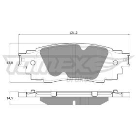 Compre Pastilhas de travão da TOMEX brakes TX 18-98 a um preço baixo por 26,76 €