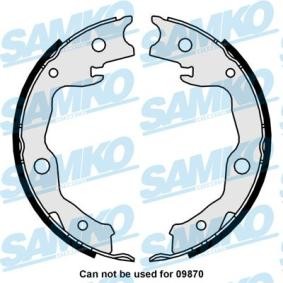 Bremsbackensatz, Feststellbremse 81034 von SAMKO günstig für 33,28 € online kaufen
