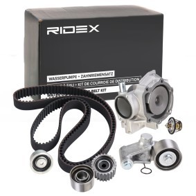 Acquista Kit cinghia distribuzione, pompa acqua da RIDEX 3096W0355 a buon mercato per soli 208,93 €