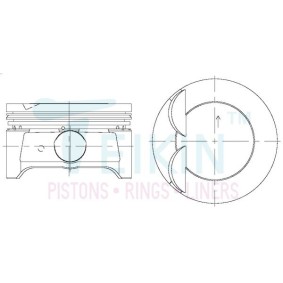 Kolbensatz 67107.050 von TEIKIN günstig für 141,26 € online kaufen