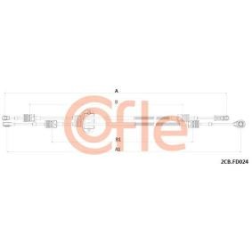 Seilzug, Schaltgetriebe 2CB.FD024 von COFLE günstig für 113,18 € online kaufen