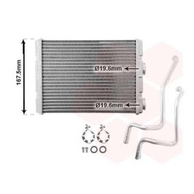 Wärmetauscher, Innenraumheizung 13016701 von VAN WEZEL günstig für 91,20 € online kaufen