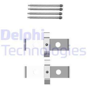 Comprar Kit de accesorios, pastillas de frenos de DELPHI LX0408 a bajo precio de 19,71 €