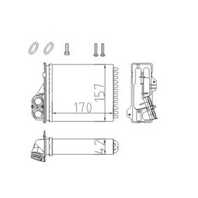 Comprar Radiador de calefacción de HART 611 778 a bajo precio de 24,37 €