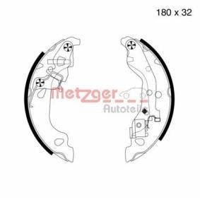 Bremsbackensatz MG 737 von METZGER günstig für 23,96 € online kaufen