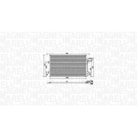 Acquista Condensatore climatizzatore da MAGNETI MARELLI 350203218000 a buon mercato per soli 317,47 €