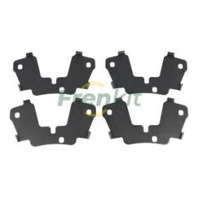Compre Película anti-chiadeiras, pastilha travão (placa traseira) da FRENKIT 940162 a um preço baixo por 7,39 €