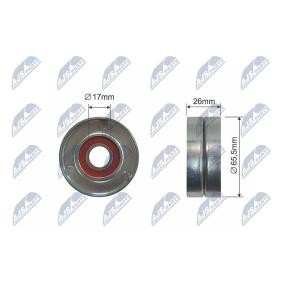 Comprar Rodillo guía / desviación, correa trapecial de NTY RNK-AU-049 a bajo precio de 14,64 €