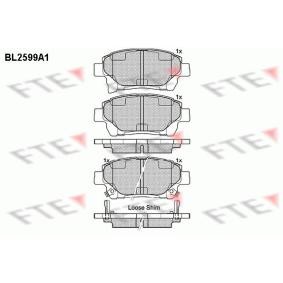 Compre Pastilhas de travão da FTE 9010851 a um preço baixo por 64,73 €