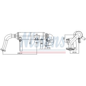 AGR Kühler 989482 von NISSENS günstig für 212,30 € online kaufen