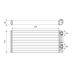 Acquista Scambiatore calore per riscaldamento abitacolo da VALEO 811627 a buon mercato per soli 53,89 €