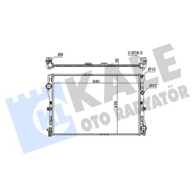 Kühler, Motorkühlung 362745 von KALE OTO RADYATOR günstig für 156,47 € online kaufen