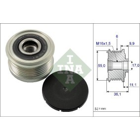 Generatorfreilauf 535 0103 10 von INA günstig für 33,81 € online kaufen