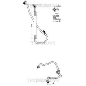 Hochdruck- / Niederdruckleitung, Klimaanlage 9010 28017 von TRISCAN günstig für 54,94 € online kaufen