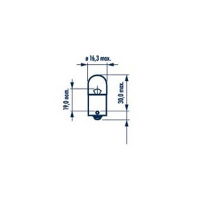Kennzeichenbeleuchtung, Birne 17311 von NARVA günstig für 0,98 € online kaufen
