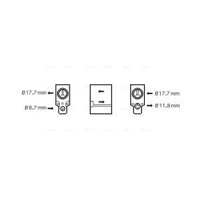 Compre Válvula de expansão do ar condicionado de AVA COOLING SYSTEMS online para MASTER PRO Camião de plataforma/chassis (HH__, UH__) a preços moderados