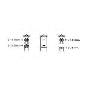 Acquista Valvola espansione climatizzatore da AVA COOLING SYSTEMS KA1184 a buon mercato per soli 92,66 €