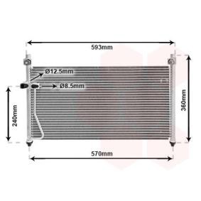 Acquista Condensatore climatizzatore da VAN WEZEL 27005126 a buon mercato per soli 96,43 €
