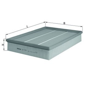 Luftfilter LX 717 von KNECHT günstig für 21,26 € online kaufen