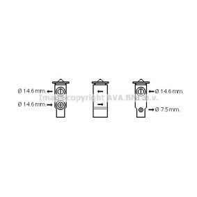 Acquista Valvola espansione climatizzatore da PRASCO KA1184 a buon mercato per soli 53,85 €