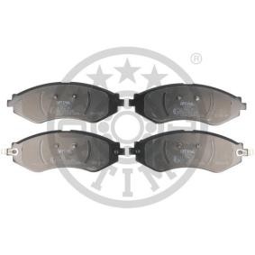 Bremsbeläge 10195 von OPTIMAL günstig für 14,90 € online kaufen