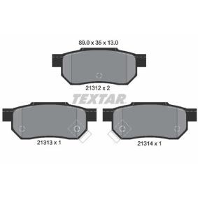 Bremsbeläge 2131201 von TEXTAR günstig für 20,32 € online kaufen