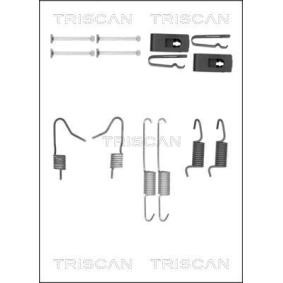 Zubehörsatz, Feststellbremsbacken 8105 102613 von TRISCAN günstig für 21,03 € online kaufen