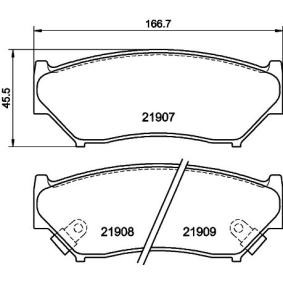 Bremsbeläge MDB1690 von MINTEX günstig für 27,07 € online kaufen
