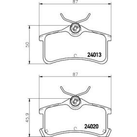 Bremsbeläge MDB2707 von MINTEX günstig für 31,31 € online kaufen