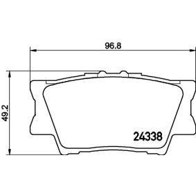 Bremsbeläge MDB2787 von MINTEX günstig für 28,39 € online kaufen