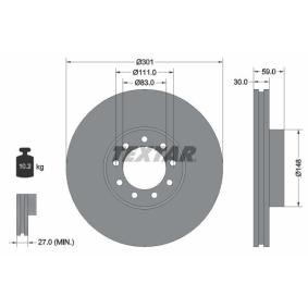 Bremsscheibe 93177603 von TEXTAR günstig für 72,29 € online kaufen