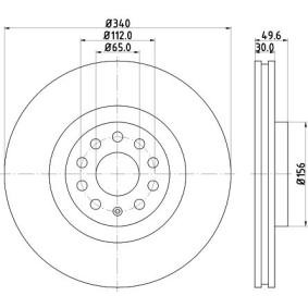 Bremsscheibe für CUPRA von MINTEX